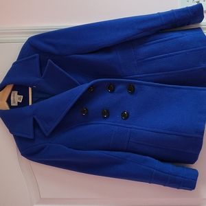 Royal Blue Pea Coat